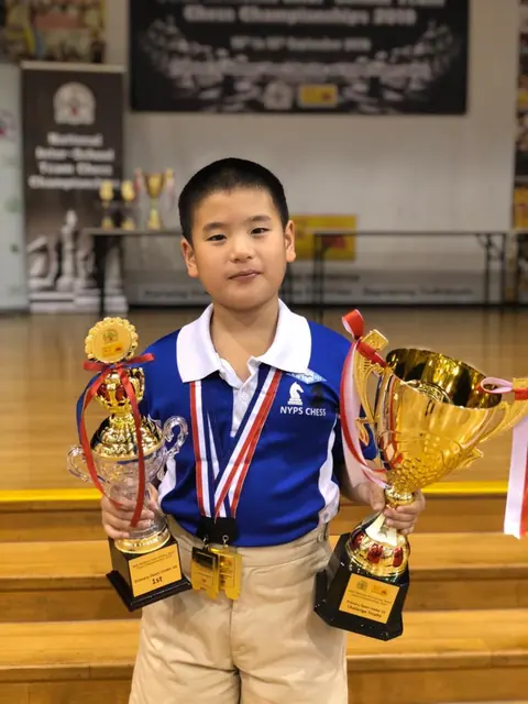 ROYALCHESS student with Coach Tigran