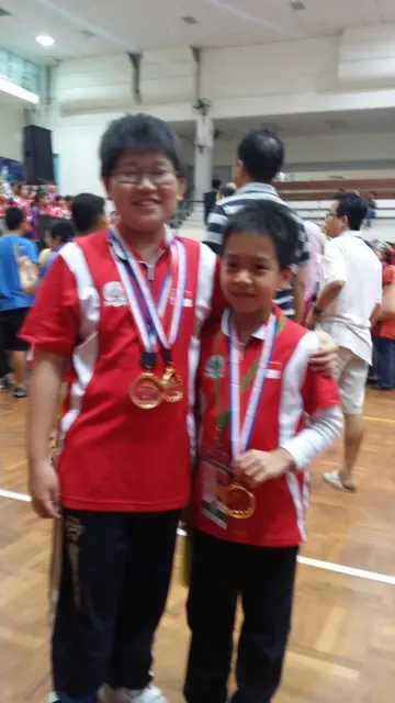 ROYALCHESS student with Coach Tigran