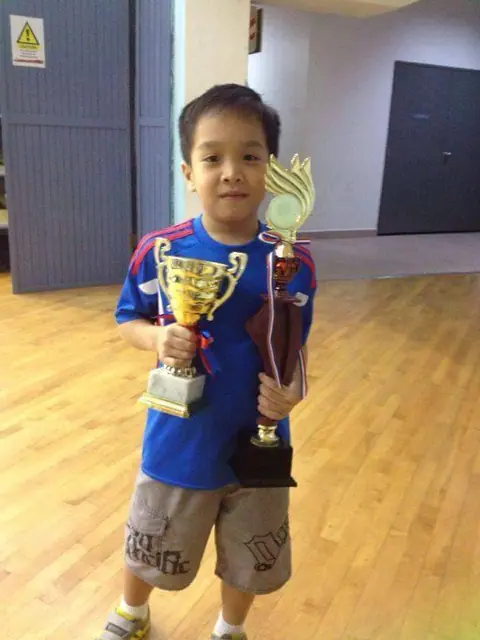 ROYALCHESS student with Coach Tigran