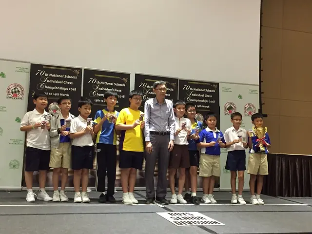 ROYALCHESS student with Coach Tigran
